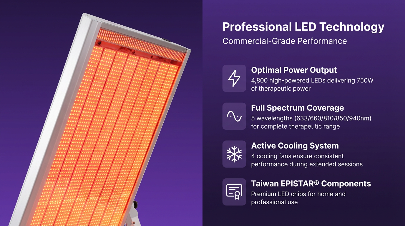 R2 Professional Red Light Therapy Panel