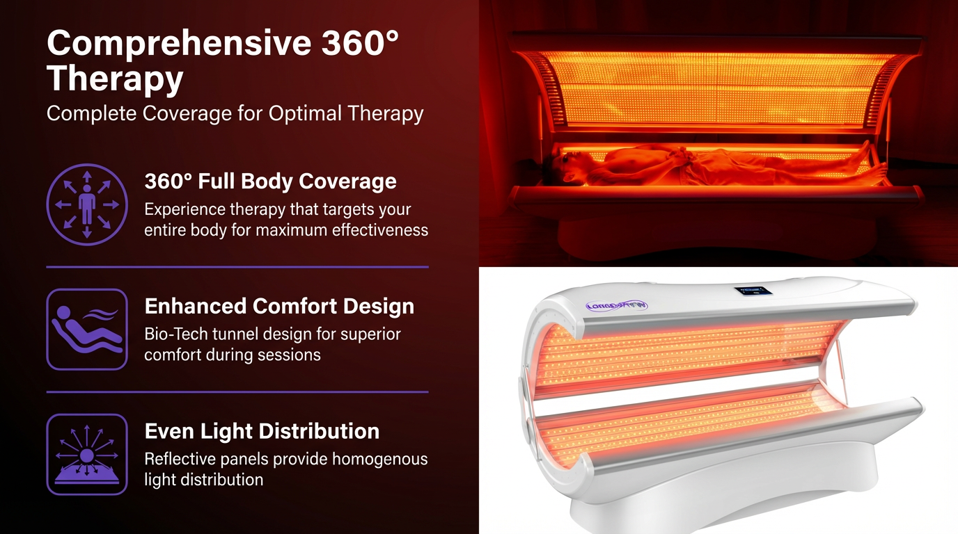 R4 Professional Red Light Therapy Bed