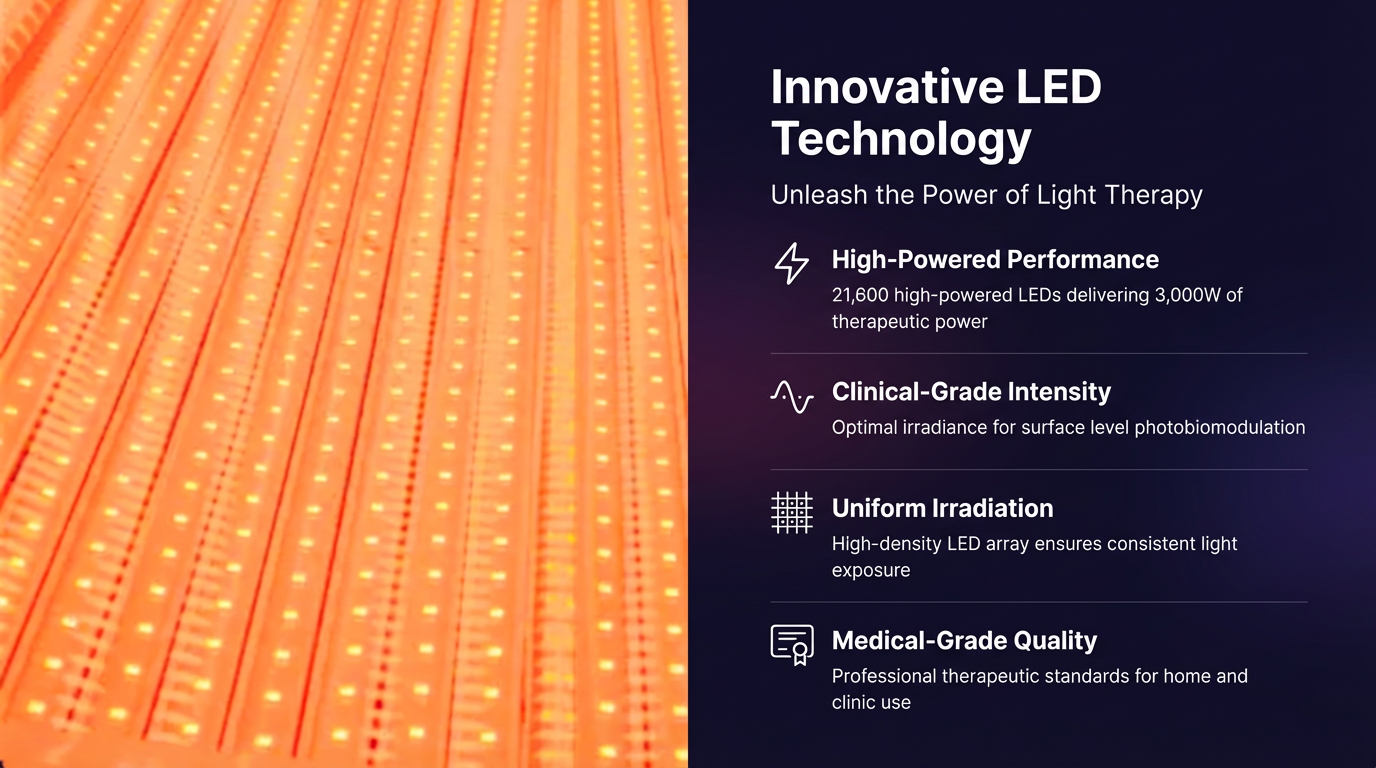 R4 Professional Red Light Therapy Bed